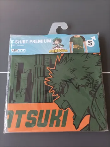 T-Shirt My Hero Academia Katsuki Bakugo Taille S