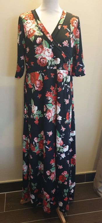 Robe longue fleurie Taille L