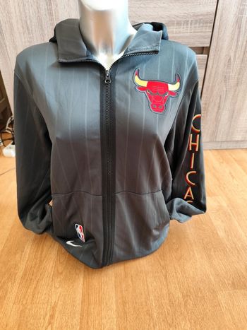 Veste Chicago Bulls Nike Showtime City Edition Thermaflex Sweat à capuche taille M