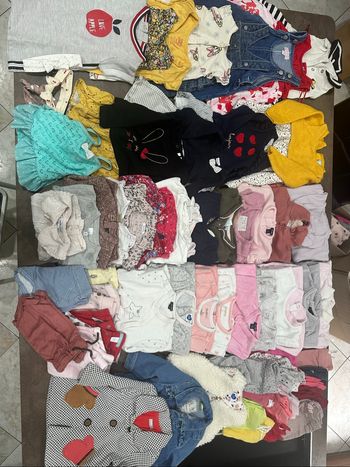 Lot vêtements fille 6 mois