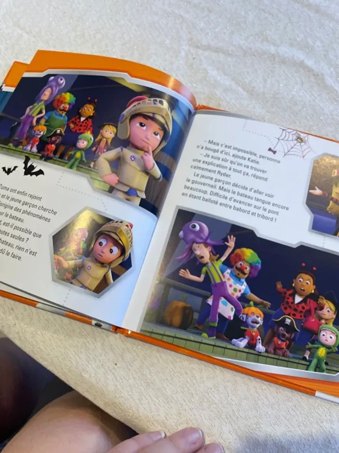 Lot de 2 livres pat patrouille joyeux Halloween et fleurus - photo numéro 7