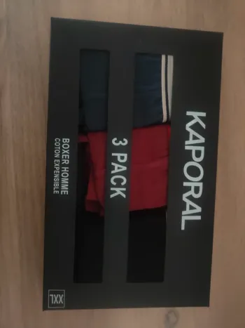 Lot de 3 boxers homme Kaporal XXL