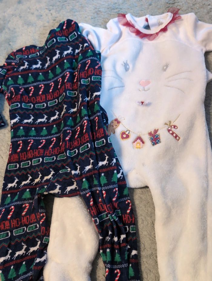 Lot pyjamas velours