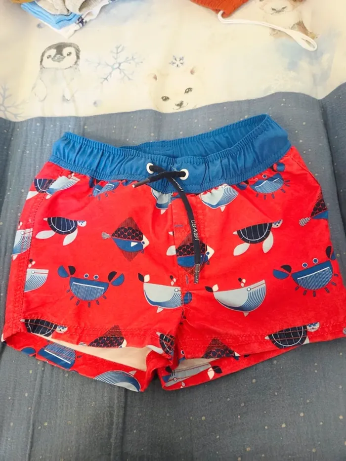 Short de bain obaïbi 12 mois