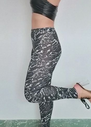 Leggings sport moucheté neuf taille 36