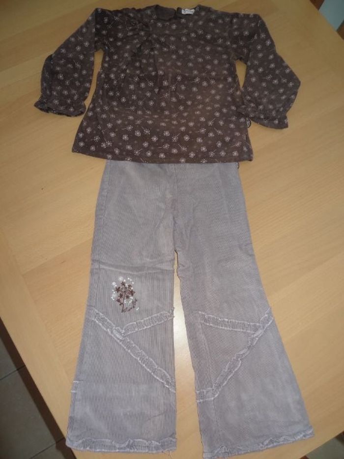 ensemble pantalon Sucre d'Orge T 5-6ans