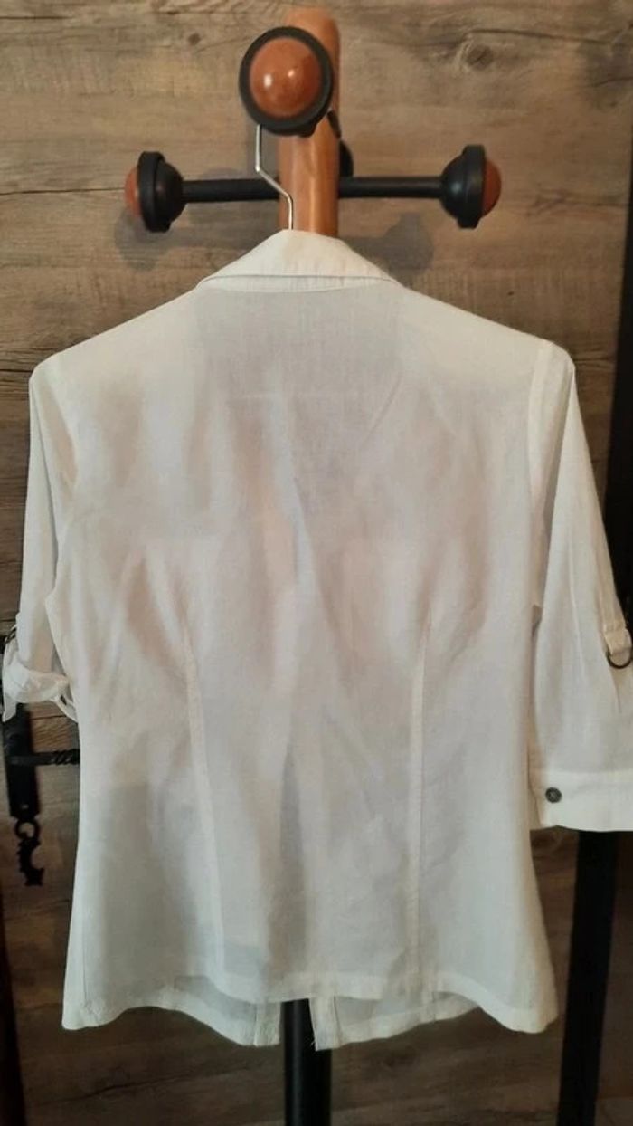 Chemisier blanc taille S Jennyfer - photo numéro 2