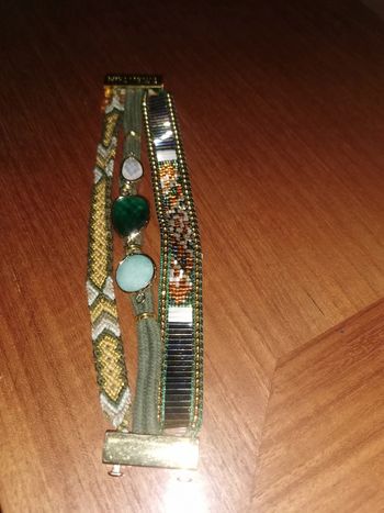 Bracelet hipanema vert