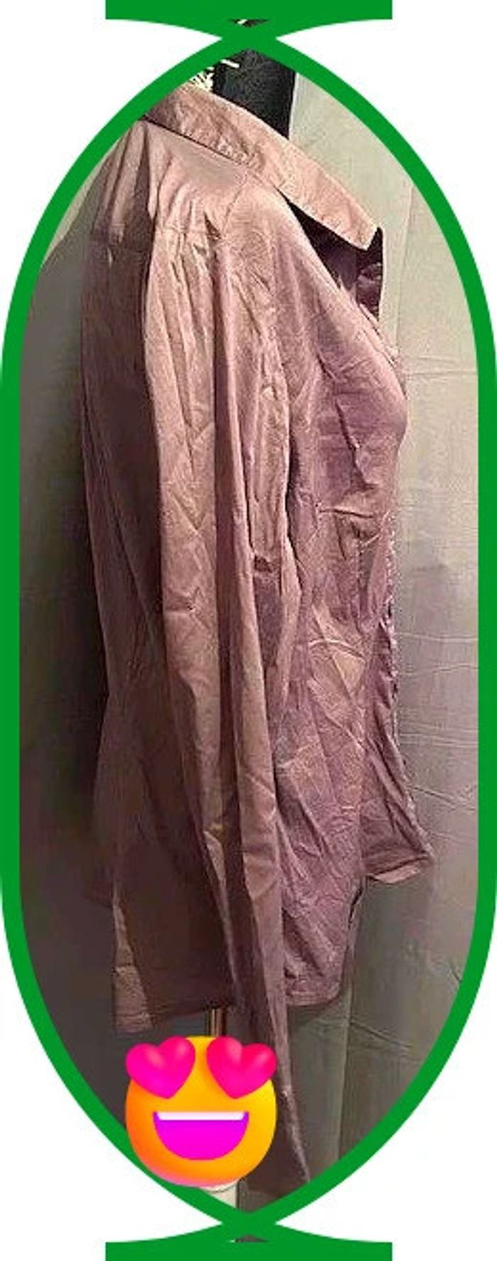 🌷Tres belle chemise marron*🌷 - photo numéro 2