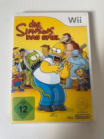 Die simpsons das spiel nintendo wii