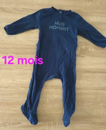 Dors bien coton bleu 12 mois