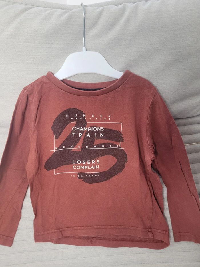 Tee shirt manches longues 3 ans - photo numéro 2