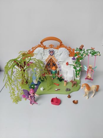 PLAYMOBIL Fées Jardin Transportable Licorne 🧚‍♀️