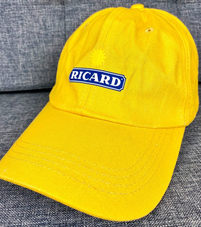 Casquette Ricard pastis Jaune - Taille Unique ajustable NЕUF
