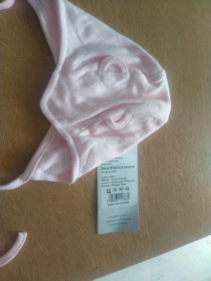 Lot de 2 bonnets rose - photo numéro 3