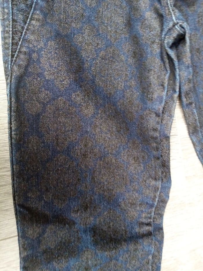 Pantalon bleu effet noir 12a - photo numéro 2
