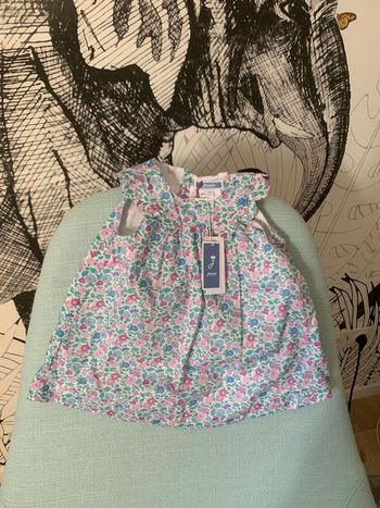 Robe jacadi neuve avec étiquette 12 mois