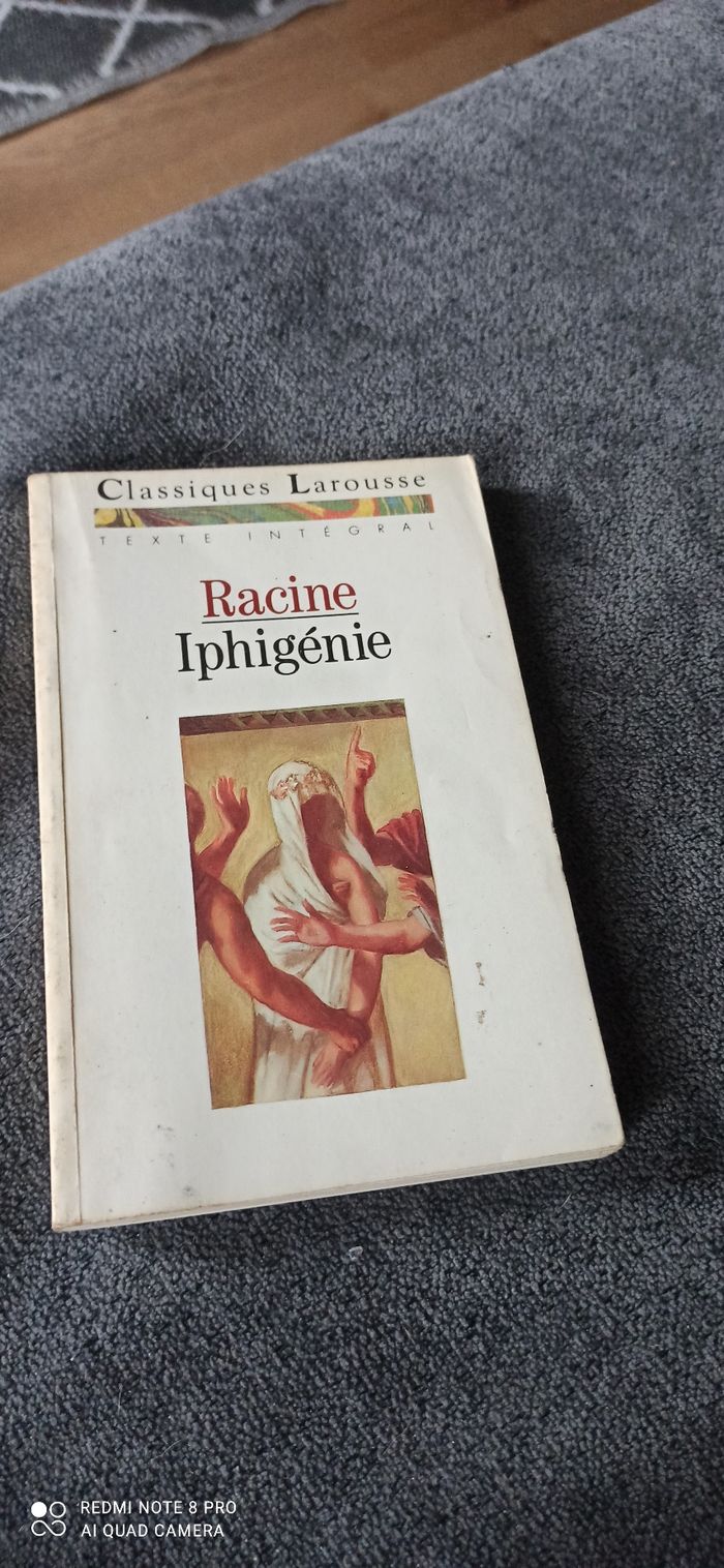 Livre iphigenie de Racine