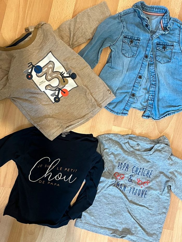 T shirt manche longues