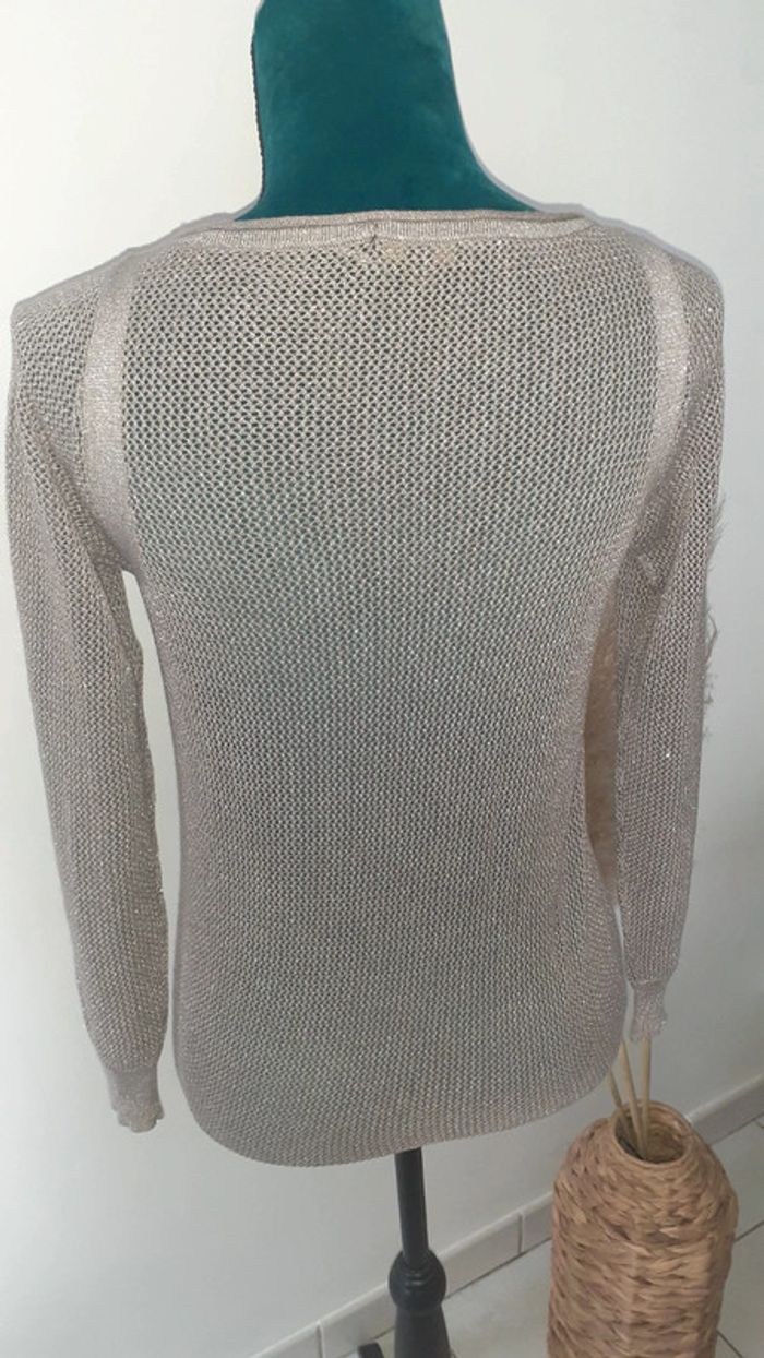 Pull doré femme 1.2.3 paris - photo numéro 2