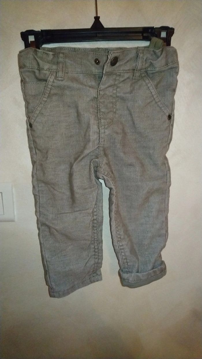 Petit pantalon doublé Orchestra taille 18 mois en excellent état - photo numéro 2