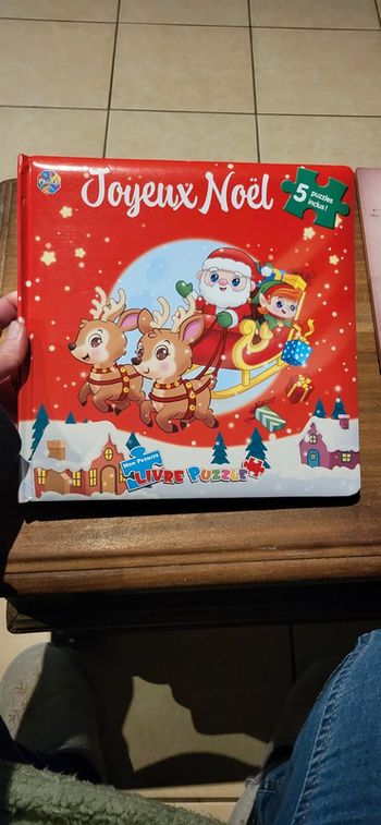 Livre puzzles joyeux Noël