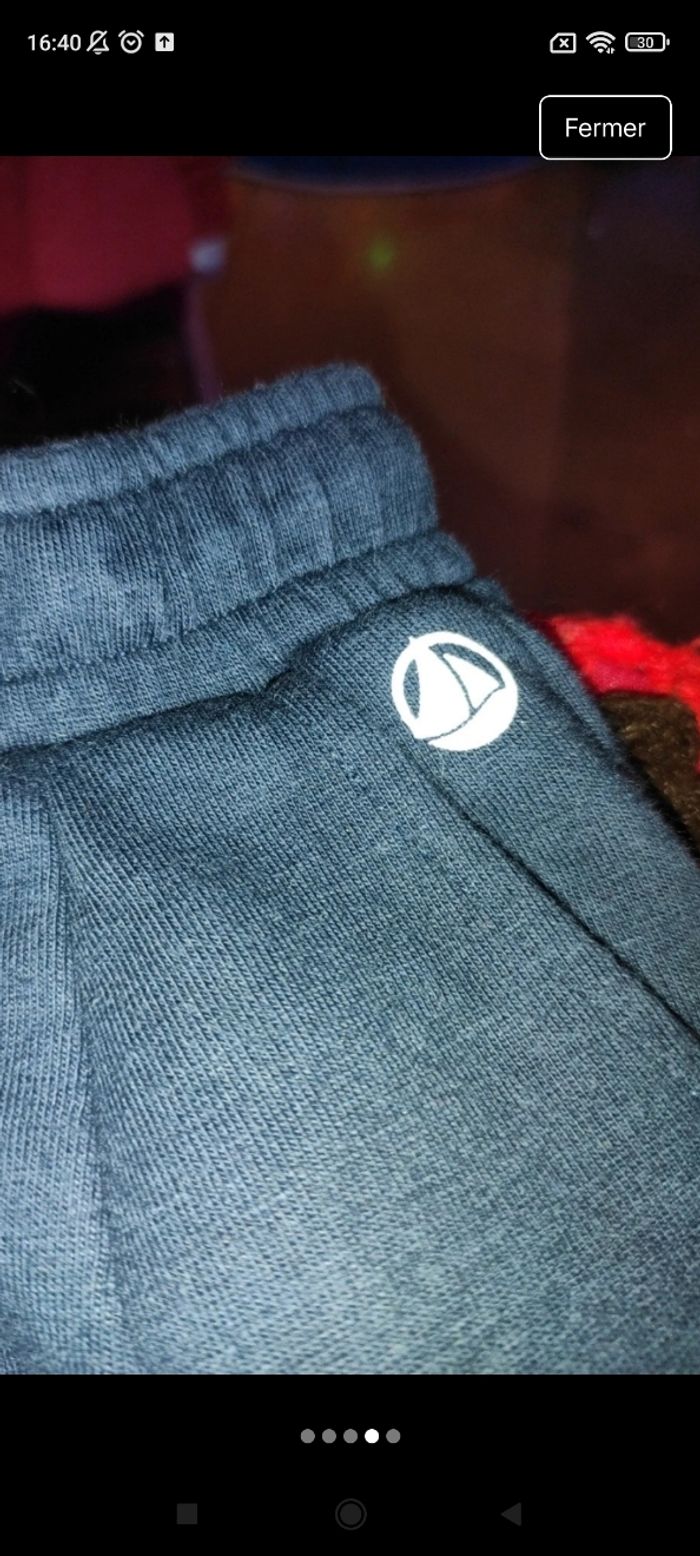 Très beau bas jogging petit bateau e8 - photo numéro 4