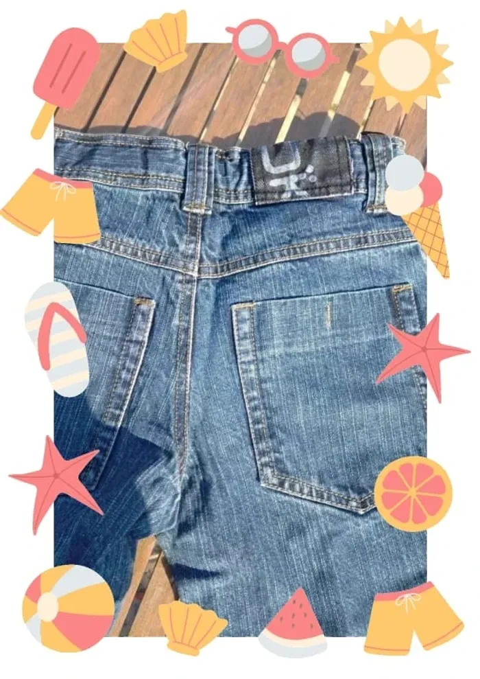 Pantalon jeans Okaïdi - photo numéro 2