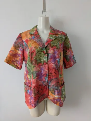 Veste chemise colorée vintage - Impulsion - taille 42/44