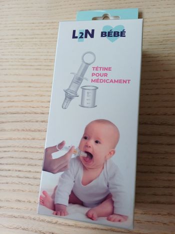 Tétine pour médicament L2N bébé 