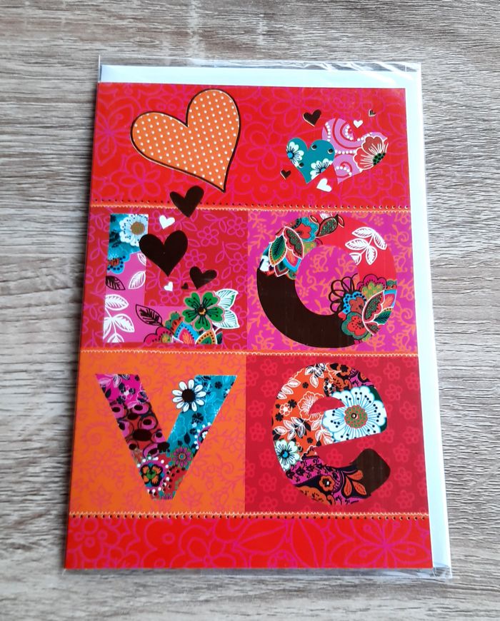 Carte Saint Valentin, neuve sous blister - photo numéro 8