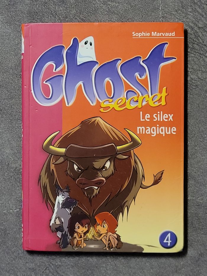 Ghost Secret Tome 4 - Le Silex Magique Sophie Marvaud, Céline Papazian (Illustrations)