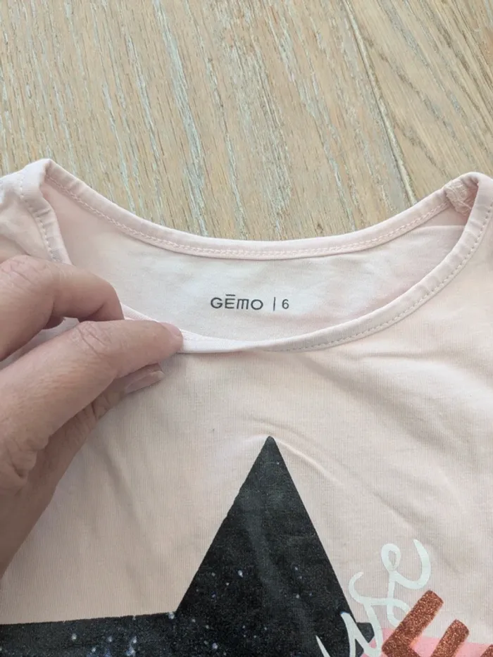 Lot tee shirt fille 6 ans - photo numéro 12