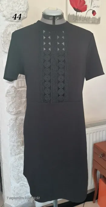 Robe Agathe noire