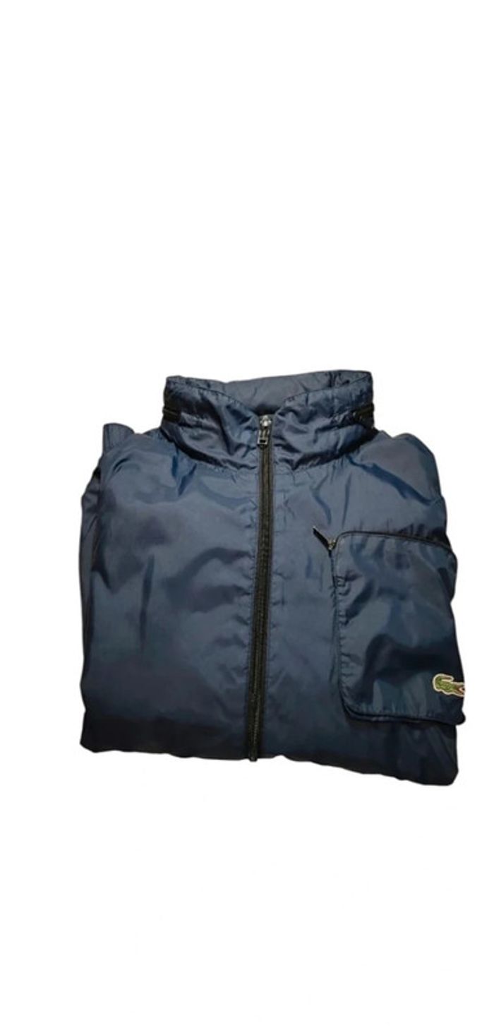 Lacoste veste coupe vent vintage femme capuche - photo numéro 5