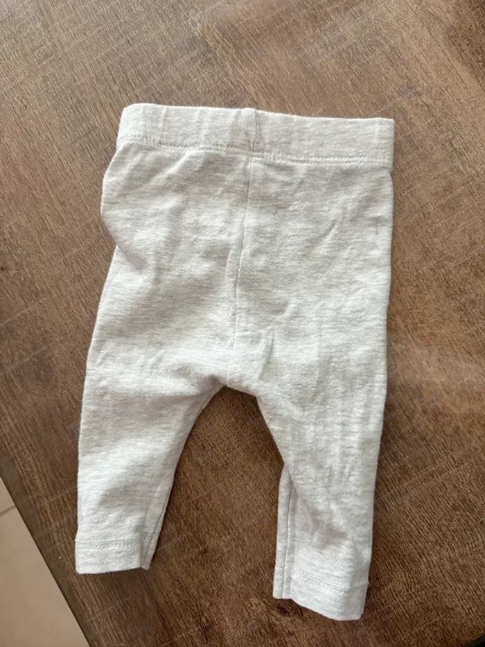 Petit legging bébé gris - photo numéro 2