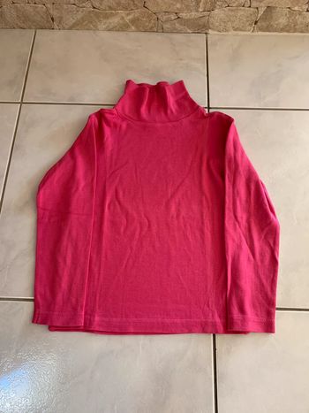 Sous pull rose 8 ans
