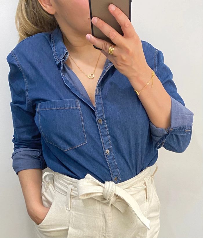 Chemise en jean