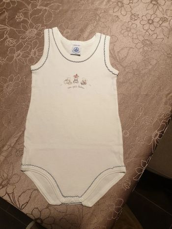 Body débardeur Petit Bateau 6 mois