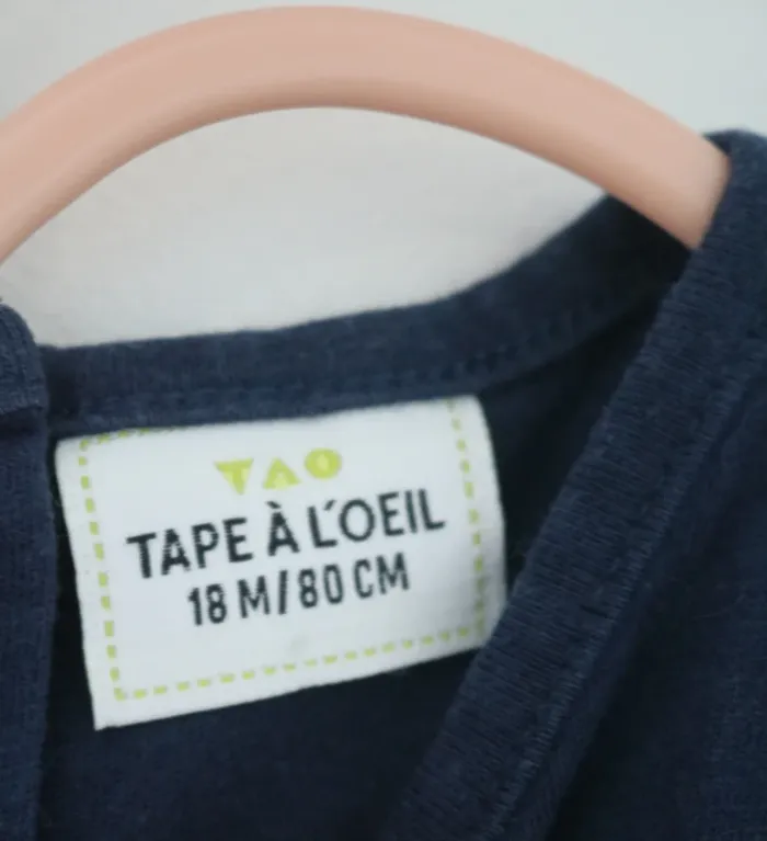 Ensemble haut Tape à l'oeil et robe Bout'chou 18 mois - photo numéro 11
