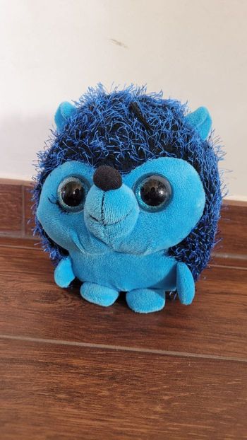 Peluche Hérisson bleu