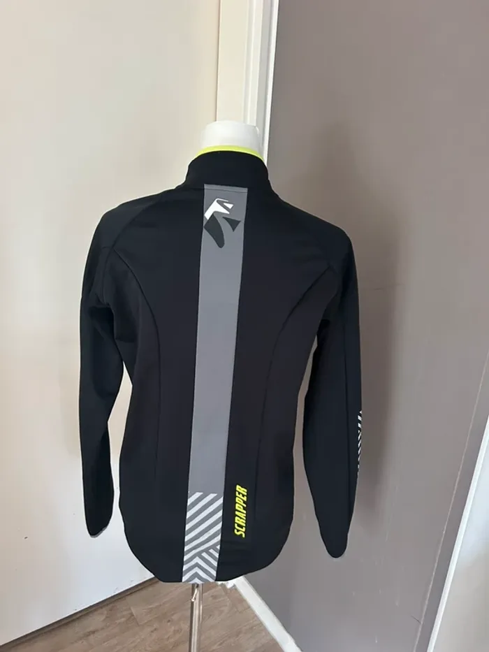 Veste de sport, taille s femme marque Scrapper noir - photo numéro 4
