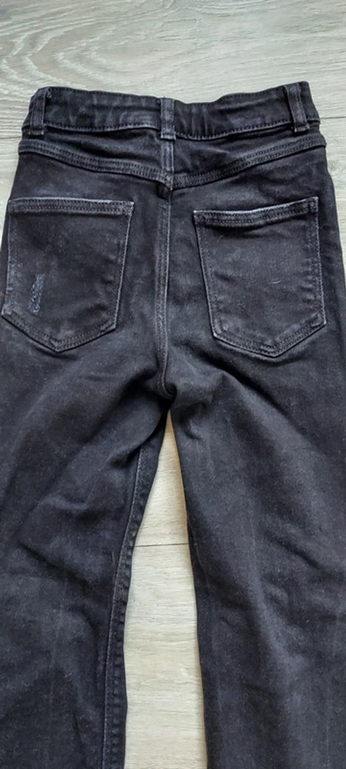 Pantalon jean s noir, slim, épais, XXS/12 ans, peu mis - photo numéro 9