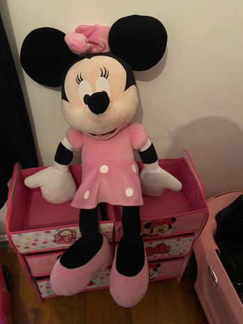 Peluche minnie 80cm
