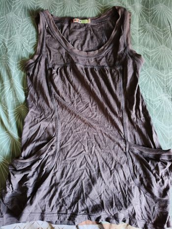 Débardeur femme Roxy gris taille M avec poches