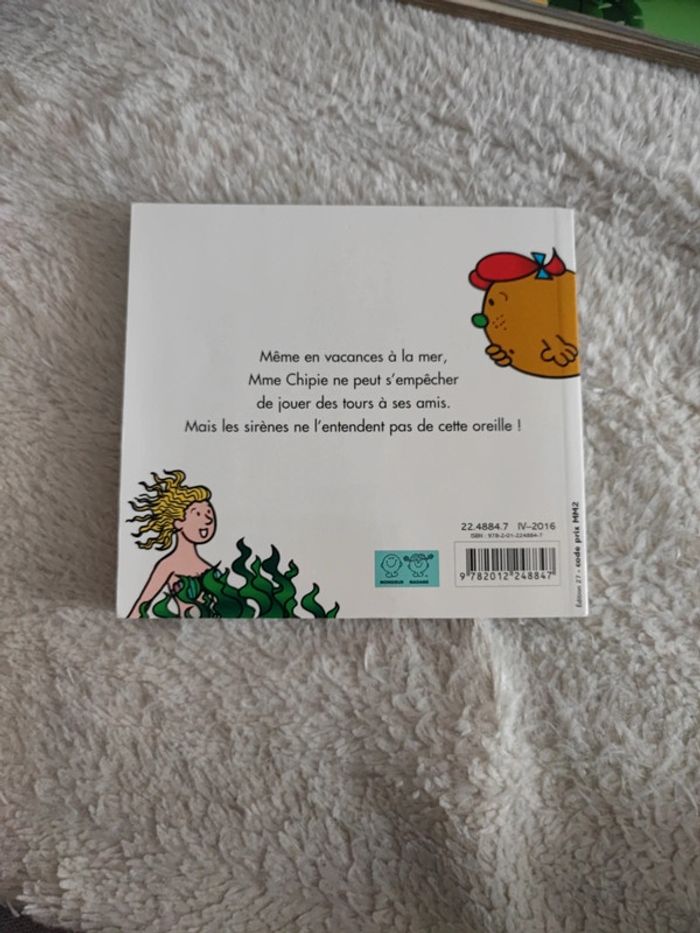 Livre Mme Chipie et la sirène - photo numéro 2