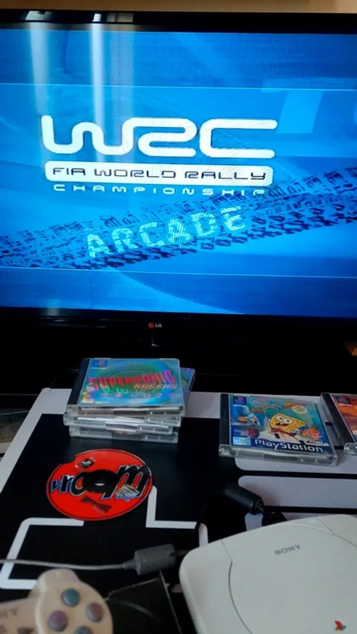 Wrc w2c arcade ps1 complet - photo numéro 10