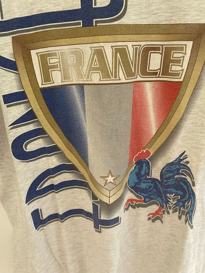 T-shirt vintage retro france - photo numéro 3