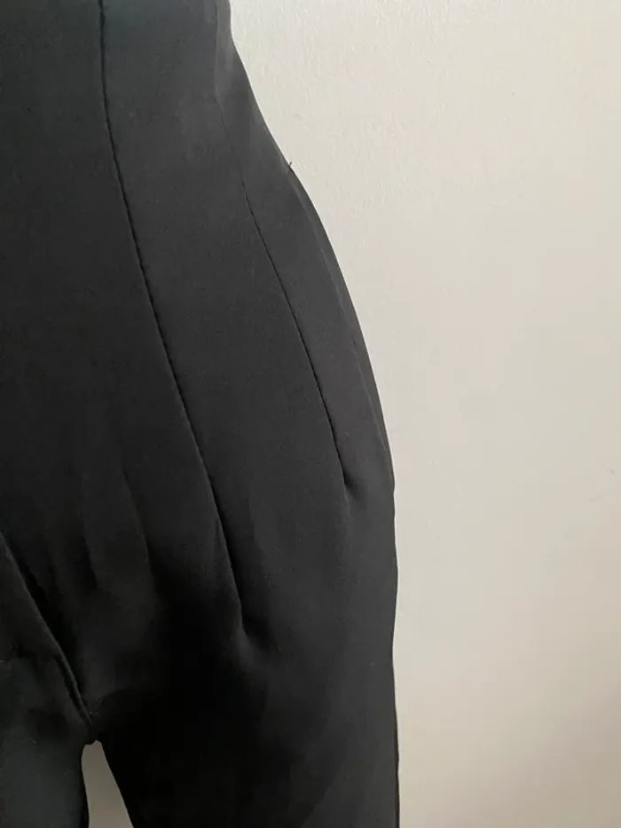 Pantalon habillé noir taille haute. - photo numéro 2