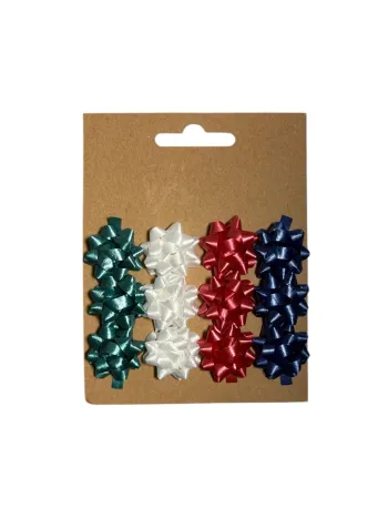 x12 Nœuds Faits Design Group Bleu Rouge Blanc Vert Neuf